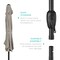 Best Choice Products 7.5ft Heavy-Duty Outdoor Market Patio Umbrella w/ Push Button Tilt, Easy Crank